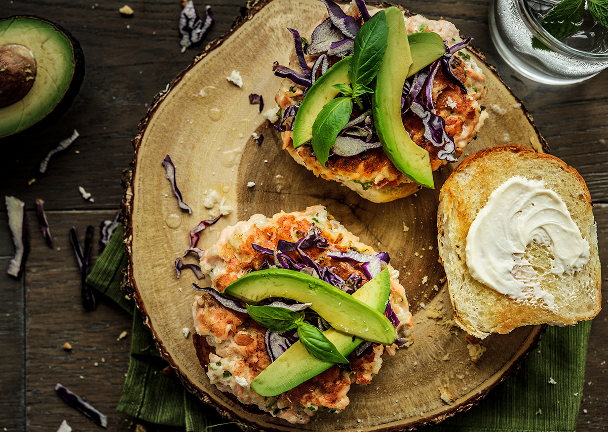 Salmon Burger Recipe Foreman